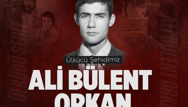 Ülkücü Şehidimiz Ali Bülent ORKAN’ı şehadetinin yıl dönümünde rahmet ve minnetle anıyoruz. Ruhu şad mekanı cennet olsun.